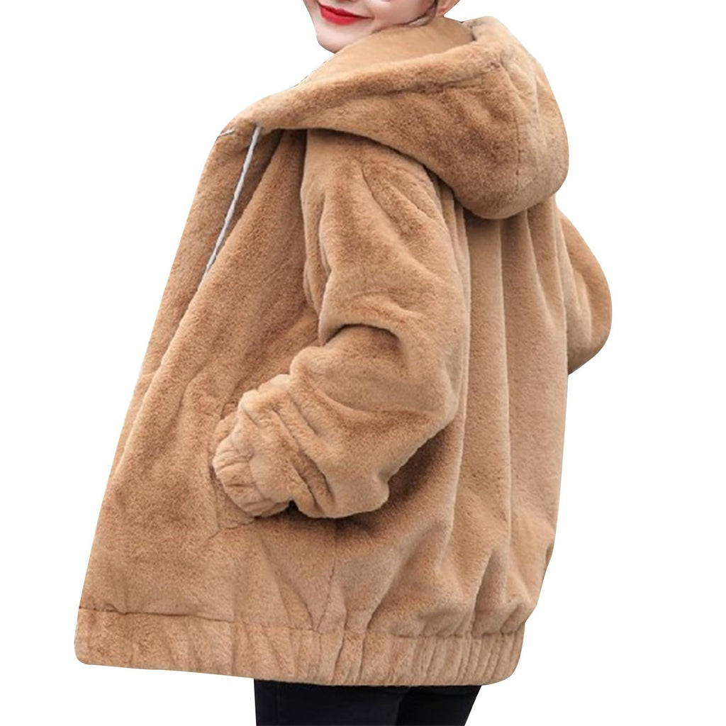 ABRIGO FORROPOLAR DE INVIERNO PARA MUJER. AISLANTE DEL FRIO¡
